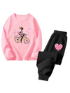 Cocoa Yacht Club Flower Heart Tracksuit