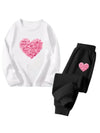 Cocoa Yacht Club Flower Heart Tracksuit