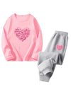 Cocoa Yacht Club Flower Heart Tracksuit