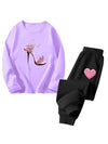 Cocoa Yacht Club Flower Heart Tracksuit