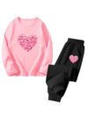 Cocoa Yacht Club Flower Heart Tracksuit