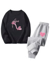 Cocoa Yacht Club Flower Heart Tracksuit