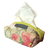 GG Logo Blooms Pink Vintage Scarf Travel Tissue Pouch