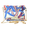 Ribbons Vintage Silk Scarf Crossbody Bag