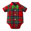 Cocoa Yacht Club Boys Romper with Bow Tie