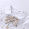 Cocoa Yacht Club Boys Romper with Bow Tie