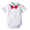Cocoa Yacht Club Boys Romper with Bow Tie