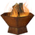 23 InchRustic Steel Affinity Fire Pit
