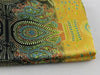 Cocoa Yacht Club Charmeuse Paisley Patchwork Satin Fabric
