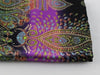 Cocoa Yacht Club Charmeuse Paisley Patchwork Satin Fabric