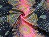 Cocoa Yacht Club Charmeuse Paisley Patchwork Satin Fabric