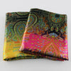 Cocoa Yacht Club Charmeuse Paisley Patchwork Satin Fabric