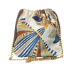 Haute Parure Vintage Scarf Drawstring Crossbody Bag
