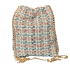 Haute Parure Vintage Scarf Drawstring Crossbody Bag