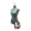 Haute Parure Vintage Scarf Drawstring Crossbody Bag