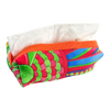 Rubans du Cheval Fuchsia Vintage Scarf Travel Tissue Pouch