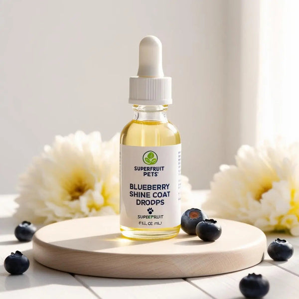 Blueberry Shine Coat Drops