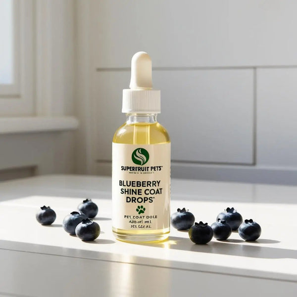 Blueberry Shine Coat Drops