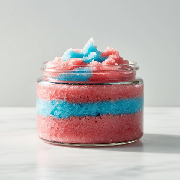 Berry Boost Antioxidant Jelly Sugar Scrub – Blueberry, Kiwi & Acai for Glowing Skin