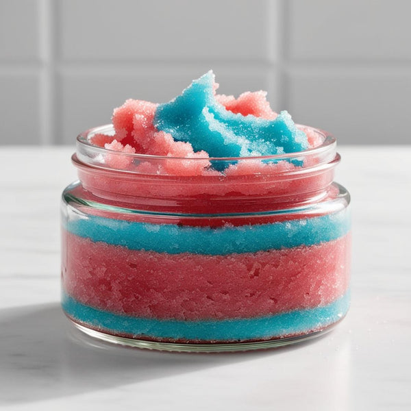 Berry Boost Antioxidant Jelly Sugar Scrub – Blueberry, Kiwi & Acai for Glowing Skin