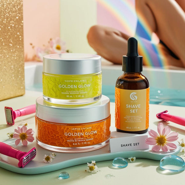Golden Glow - Mango, Pineapple & Kiwi | Shave Essentials Set