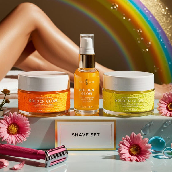 Golden Glow - Mango, Pineapple & Kiwi | Shave Essentials Set
