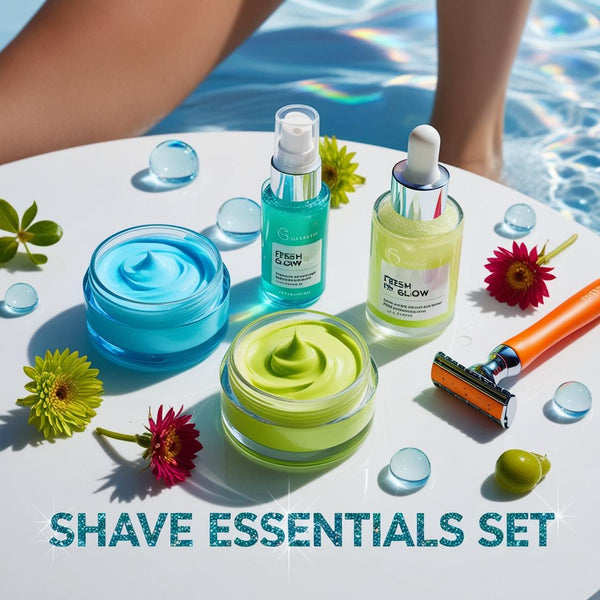 Fresh Glow - Kiwi, Cucumber & Aloe | Shave Essentials Set