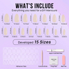 Mirror Glaze Almond Nails - Press On Nails | Long Lasting & Reusable