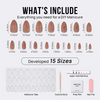 Radiant Gold Almond Nails - Press On Nails