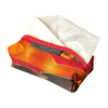 Red Harness Vintage Scarf Travel Tissue Pouch