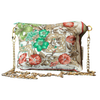 Garden Trellis Vintage Silk Scarf Crossbody Bag