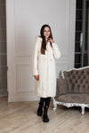 ⇆ Reversible Faux Alpaca Satin Hooded Coat
