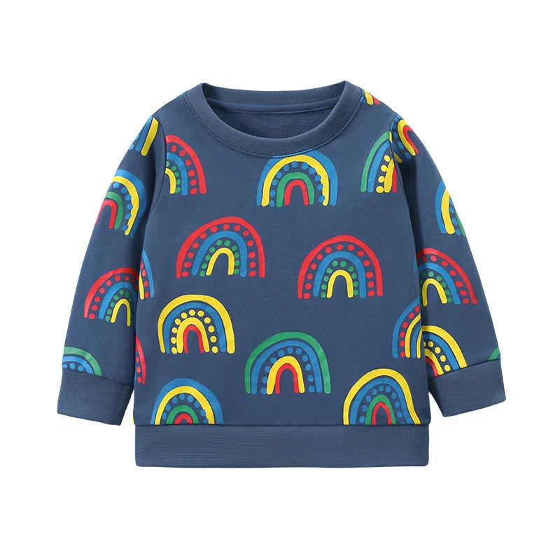 Cocoa Yacht Club Rainbow Sweatshirt 2-7T