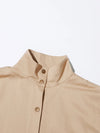 Cocoa Yacht Club Khaki Single Breasted Coat