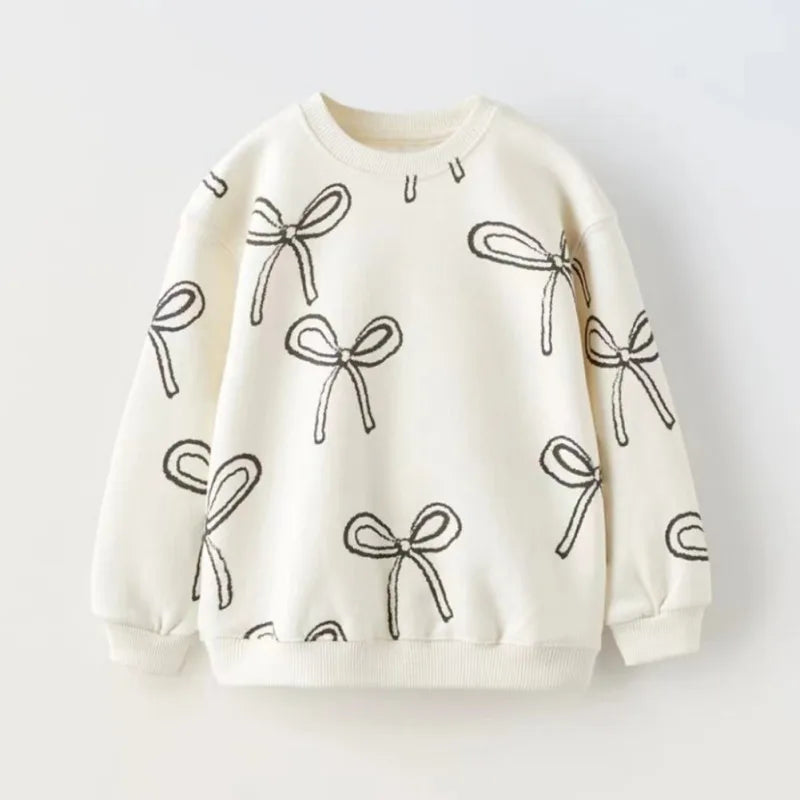 Cocoa Yacht Club Flower Bow Sweatshirt