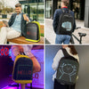 Cocoa Yacht Club LED Color Screen Customizable Backpack