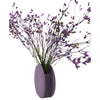 Lavender Macaroon Ceramic Vase - Pair