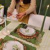 Buttercream Yellow Ribbed Candle Holder - Pair