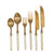 24pc Set Buttercream Yellow Cutlery - 6 Piece - Set of 4