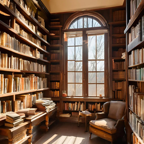 Library – Leather & Aged Paper Wax Melts