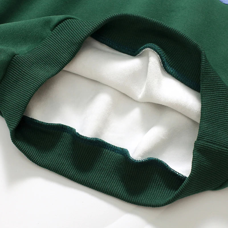 Cocoa Yacht Club Green Fleece Sweatshirt