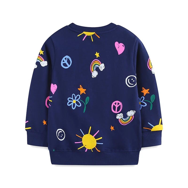 Cocoa Yacht Club Rainbow Flower Sweatshirt