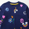 Cocoa Yacht Club Rainbow Flower Sweatshirt