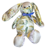 LV Au Fils du Temps Vintage Silk Scarf Patchwork Bunny