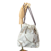 Au Fils du Temps Vintage Silk Scarf Drawstring Crossbody Bag