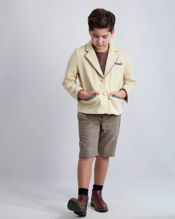 Sand Knit Blazer