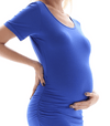 Ribbed Maternity Dress