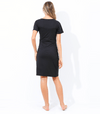Wrap Maternity T-Shirt Dress