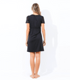 Maternity Nursing Dress with Lace Sleeves