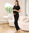 Bump Friendly Nursing Pajama Set Colored
